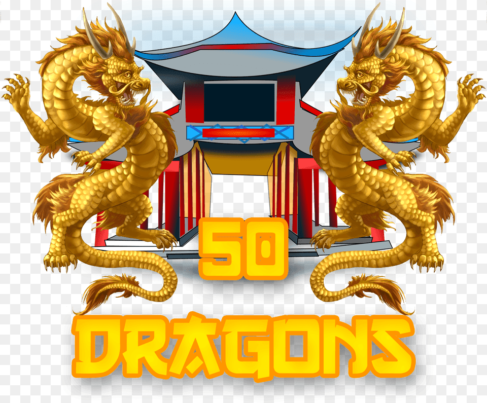 Gold Dragon, Animal, Dinosaur, Reptile Free Transparent Png