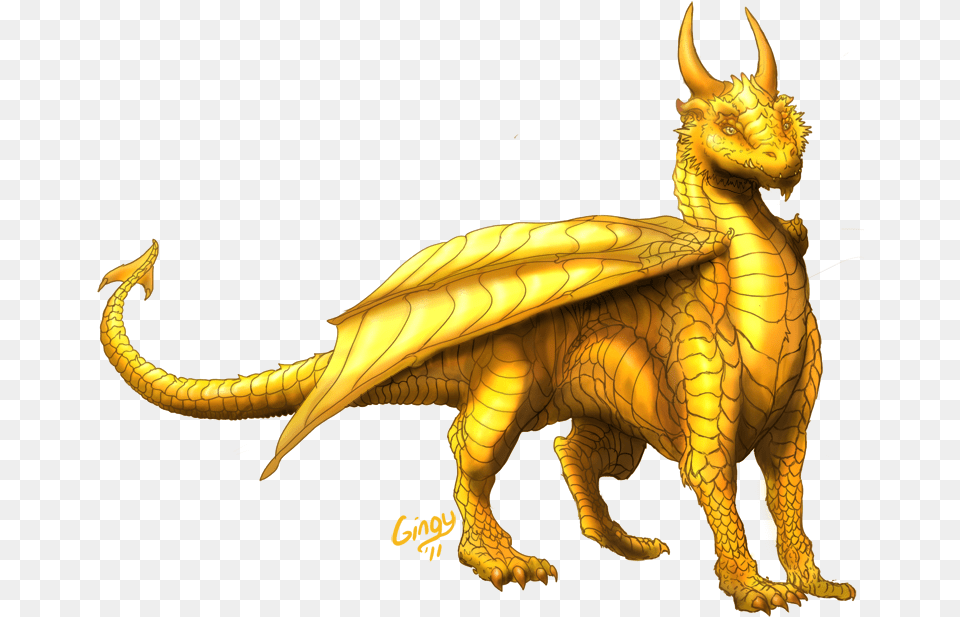 Gold Dragon Wyrmling, Animal, Dinosaur, Reptile Free Transparent Png