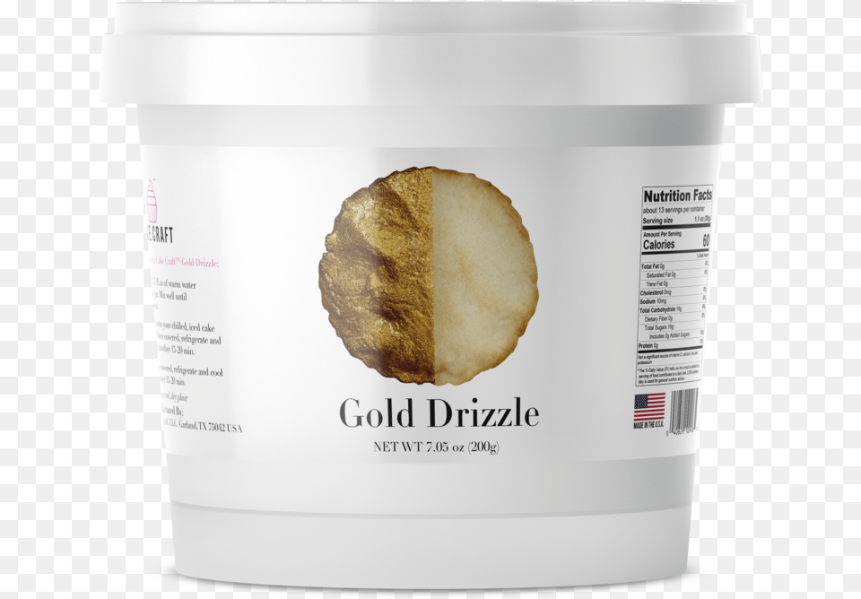 Gold Drizzle U2014 Cake Craft Flakes, Bread, Food Free Png