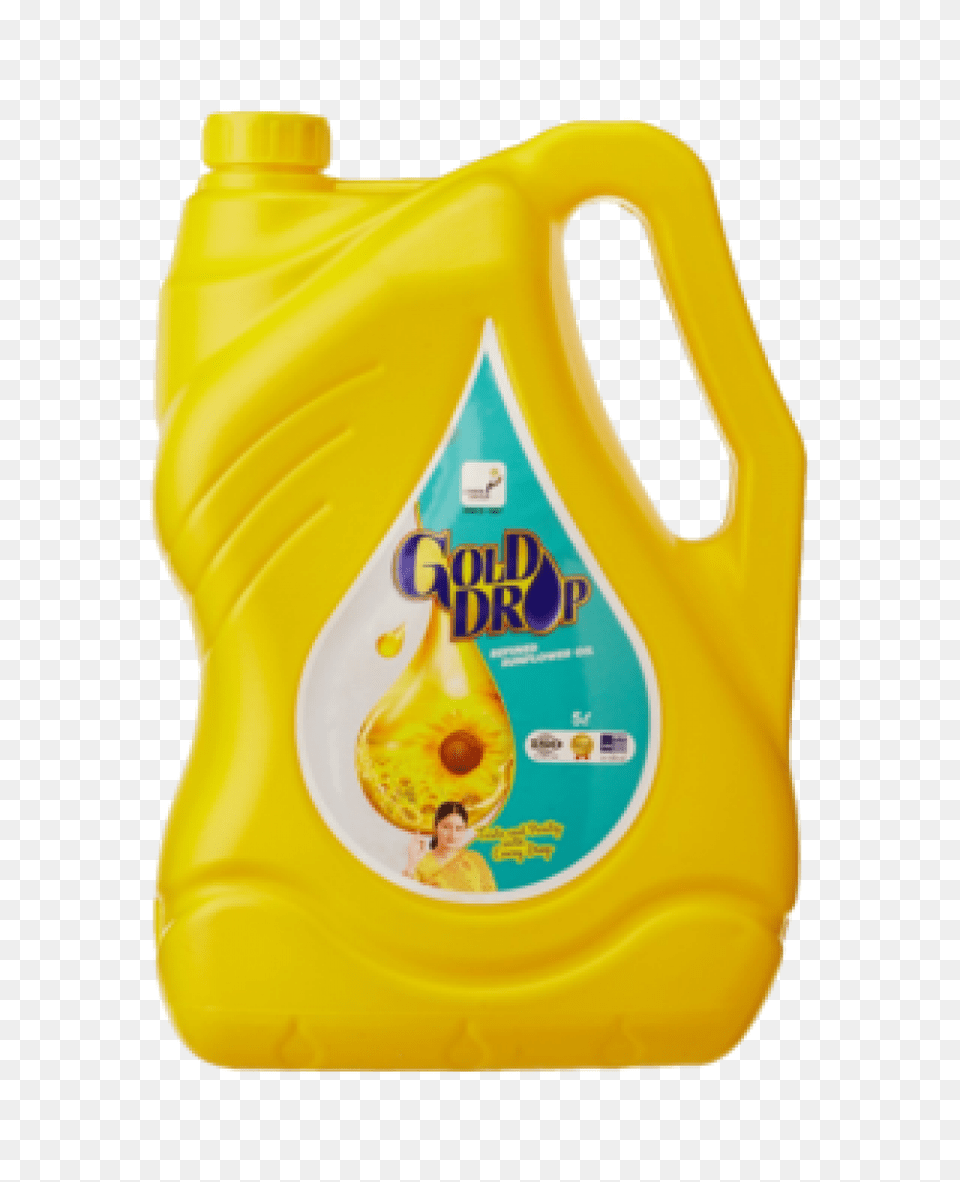 Gold Drop Sunflower Oil, Cooking Oil, Food, Bottle, Shaker Free Transparent Png