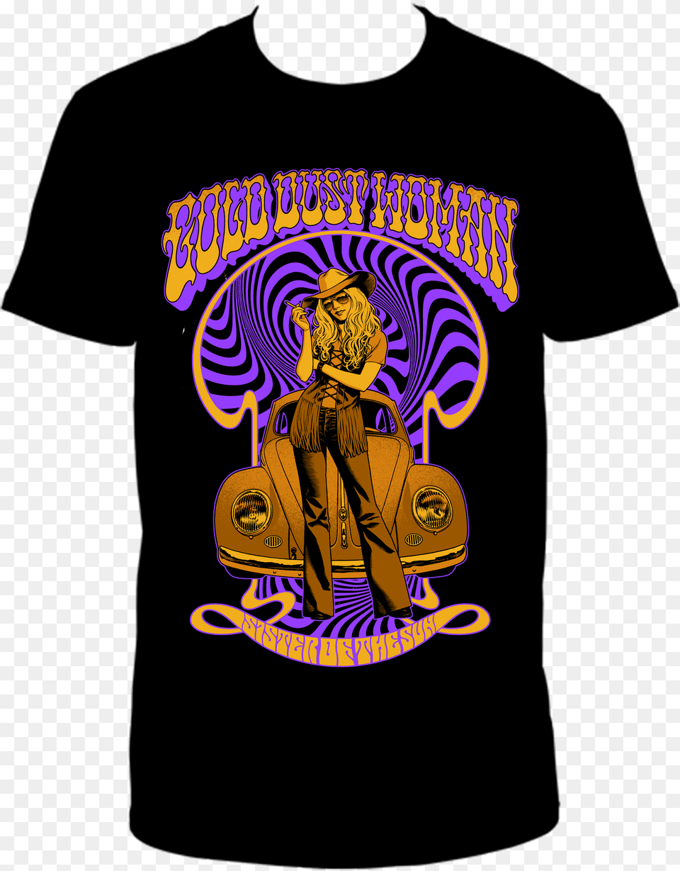 Gold Dust Woman T Shirt Earthworm Jim T Shirt, Logo, Adult, Male, Man Png Image