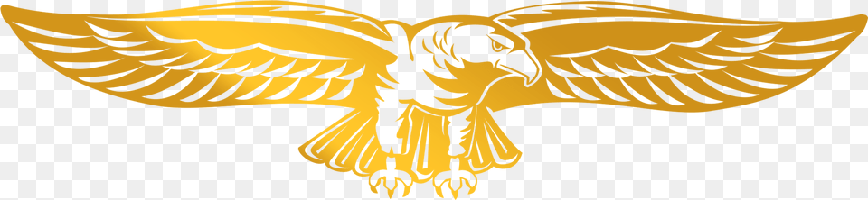 Gold Eagle Logo, Emblem, Symbol, Animal, Dinosaur Free Transparent Png