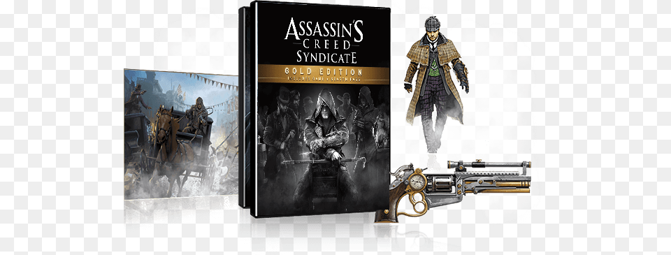 Gold Edition Ubisoft Assassin39s Creed Syndicate Gold Edition, Handgun, Weapon, Firearm, Gun Free Png Download