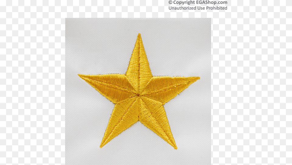 Gold Embroidered Star, Symbol, Animal, Insect, Invertebrate Free Transparent Png