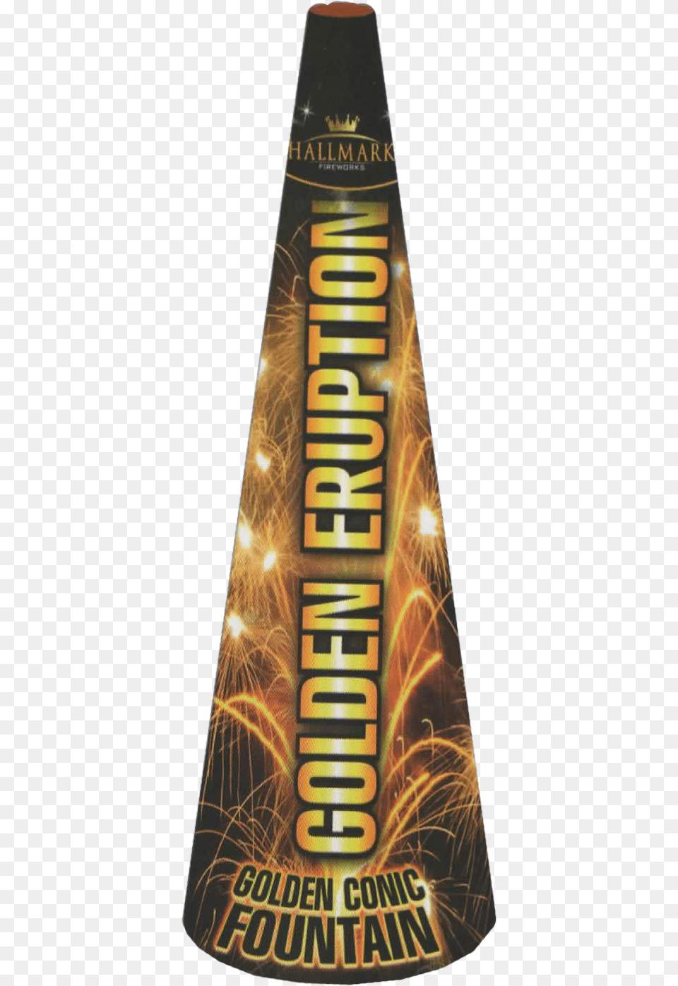 Gold Eruption Banner, Clothing, Hat, Cone Png Image