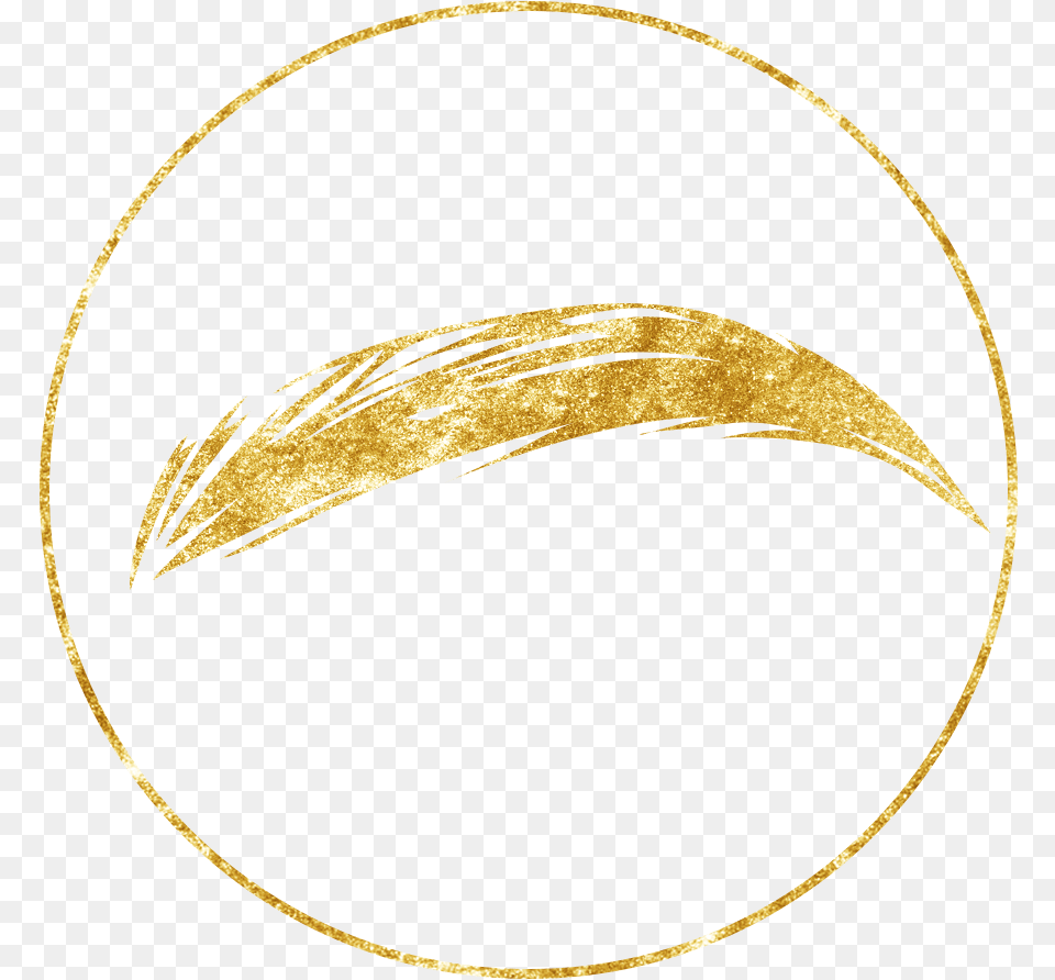 Gold Eyebrow Transparent, Logo, Symbol Free Png Download