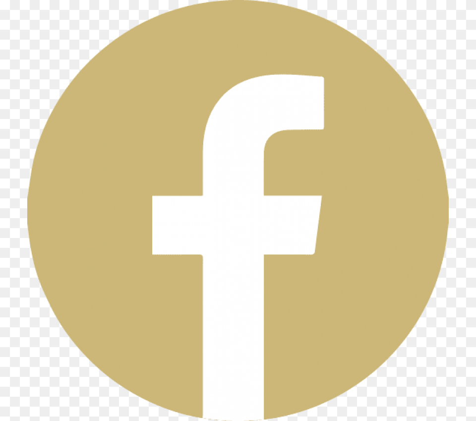 Gold Facebook Icon Facebook Android App Logo, Cross, Symbol, Number, Text Free Png
