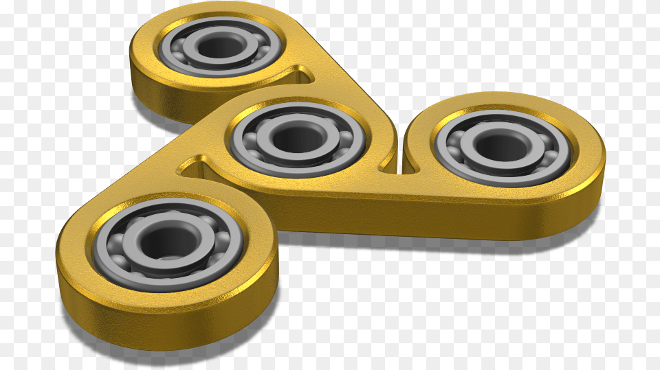 Gold Fidget Spinner Transparent Golden Fidget Spinner, Machine, Spoke, Wheel, Coil Png