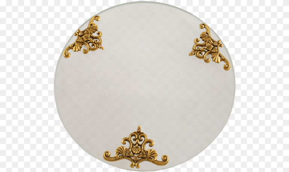 Gold Filigree Round Glass Platter Quest Collection Filigree, Photography Png Image
