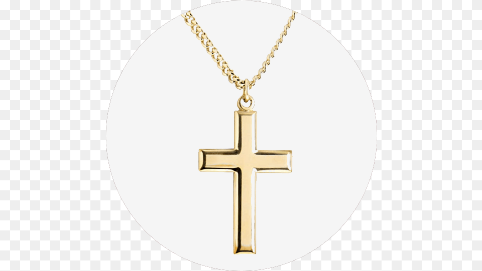 Gold Filled 14k Cross Necklace 14 Karat Gold Chain Men, Accessories, Symbol, Jewelry, Chandelier Png