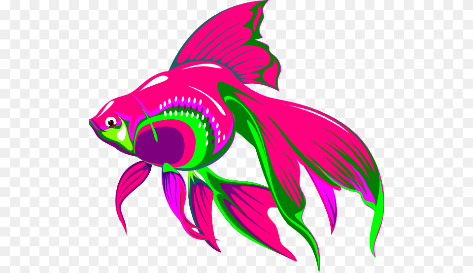 Gold Fish Clipart Many Fish Fish Vector Clip Art, Animal, Sea Life, Shark, Angelfish Free Png Download