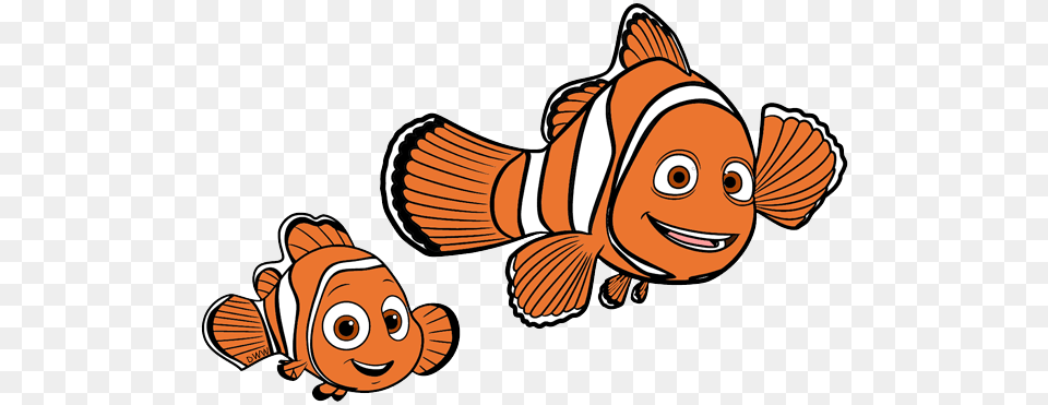 Gold Fish Clipart Nemo Fish, Amphiprion, Animal, Sea Life, Face Png