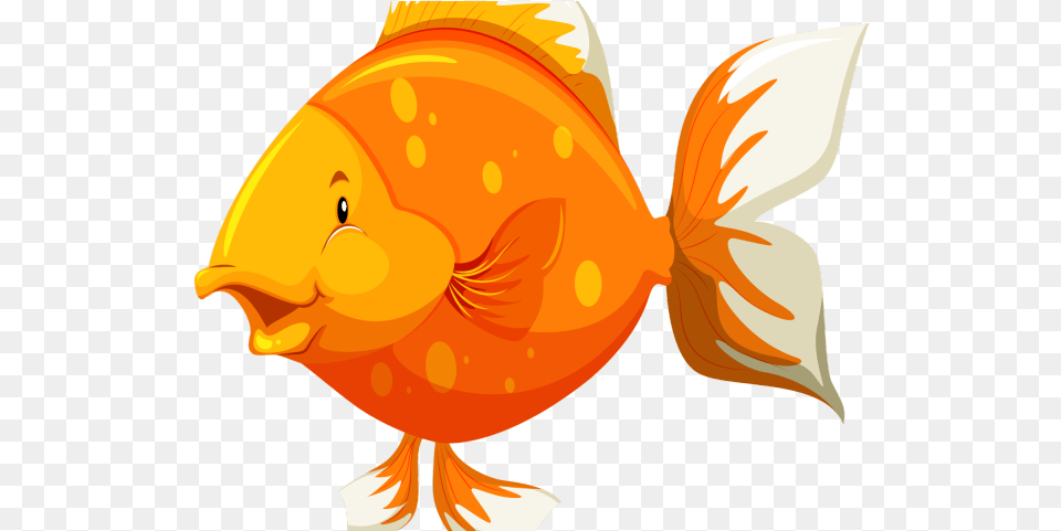 Gold Fish Clipart Under Sea Parts Of The Body Of Fish Sea Life Graphics That Move, Animal, Sea Life, Goldfish, Baby Free Png Download