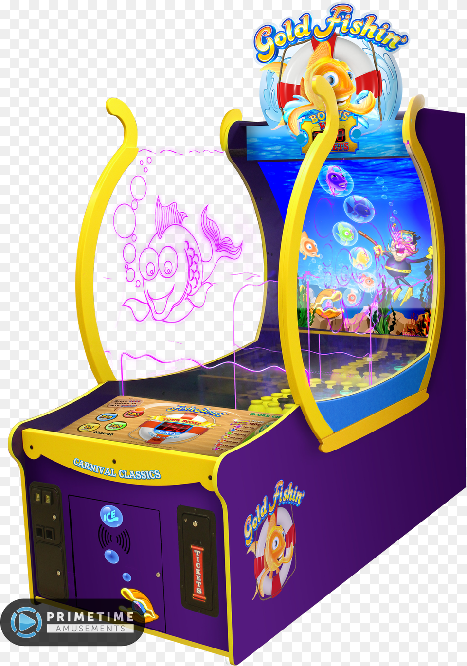 Gold Fishin Gold Fishin Arcade Game, Arcade Game Machine Png Image
