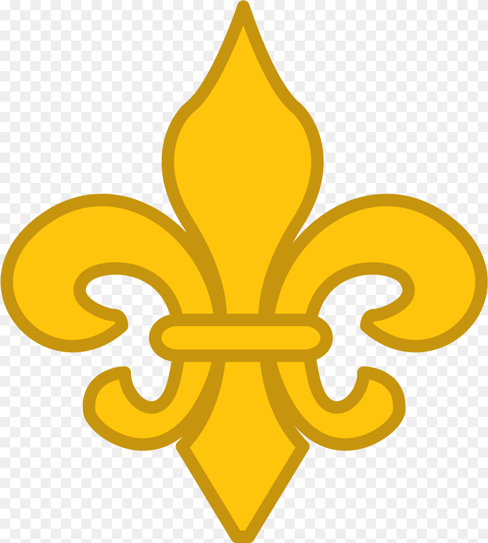 Gold Fleur De Lis, Symbol Png Image