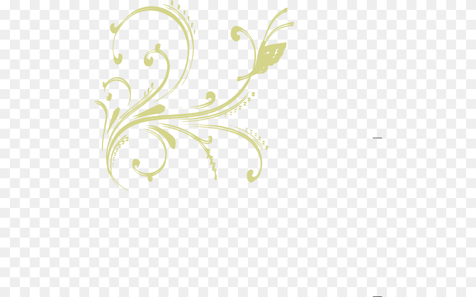 Gold Floral Design With Butterfly Clip Art At Clker White Floral Design, Floral Design, Graphics, Pattern Png