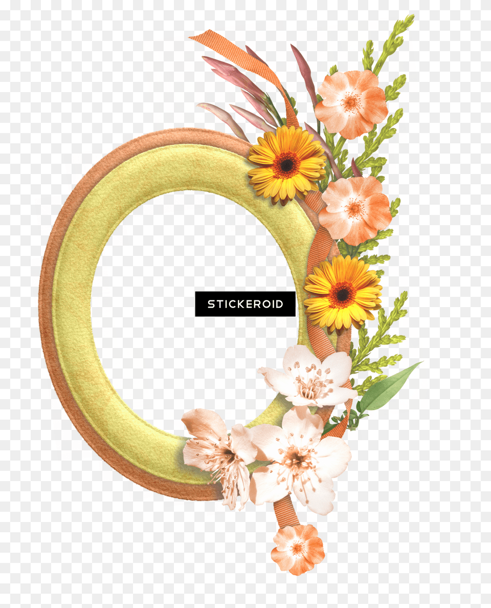 Gold Flower Frame Border Frames, Art, Pattern, Graphics, Floral Design Png