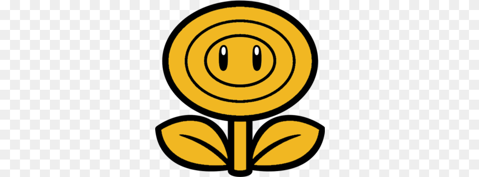 Gold Flower Paper Shin Aka Keroro Gunsou Wiki Fandom Mario Fire Flower, Emblem, Symbol, Cutlery, Astronomy Png Image