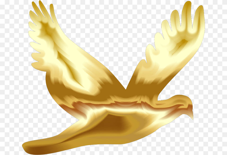 Gold Flying Dove Silhouette No Background 800px Dove With No Background Png Image
