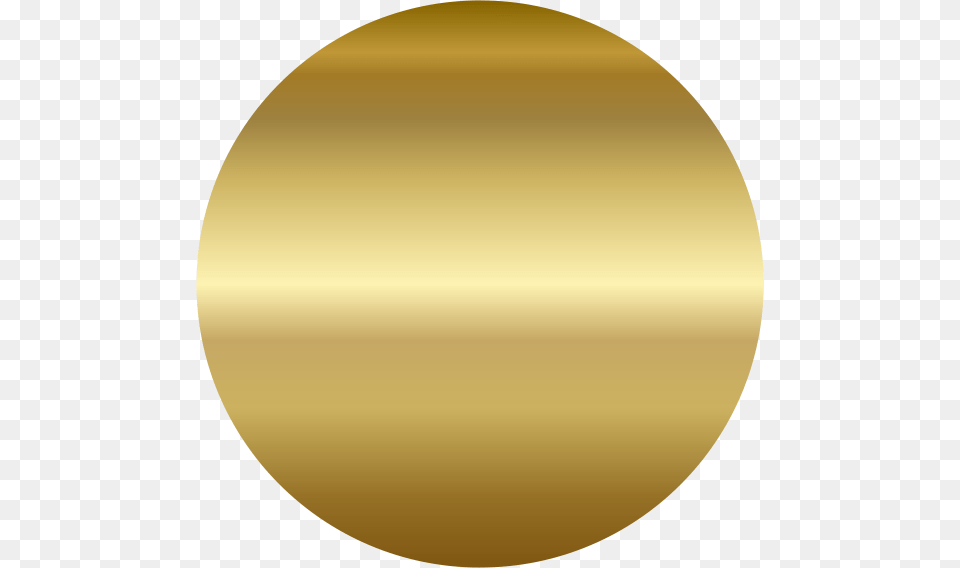 Gold Foil Circle Gold Circle No Background, Disk, Sphere Free Transparent Png