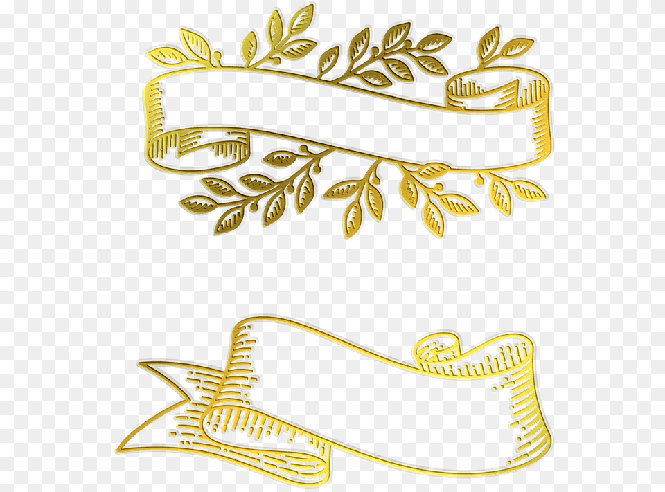 Gold Foil Labels Tags Bracket Image On Pixabay You Re Invited Banner, Cuff, Pattern Free Png