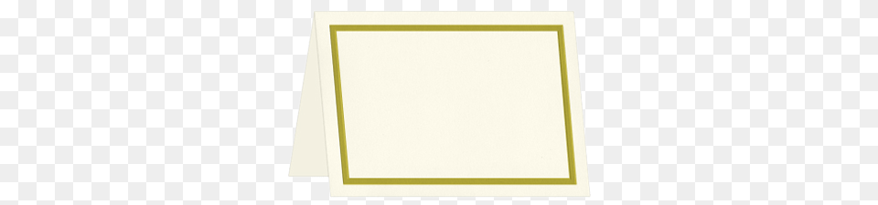 Gold Foil Note Single Fold X Ecru Cardstock, Page, Text, Home Decor, White Board Free Transparent Png