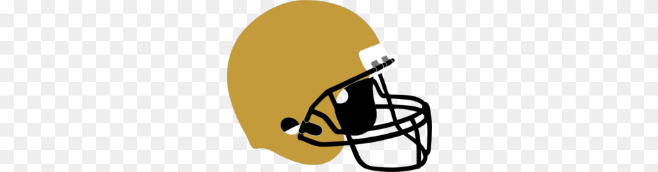 Gold Football Helmet Clipart Monogramming Football, American Football, Playing American Football, Person, Sport Png