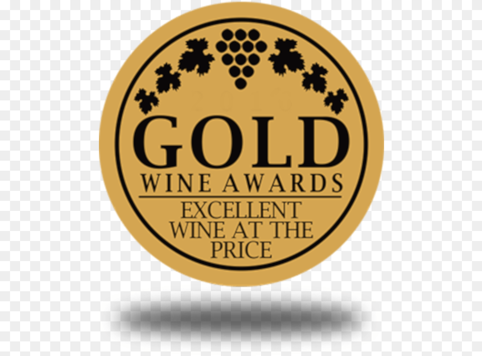 Gold For De Krans De Krans Wines, Badge, Logo, Symbol, Disk Png