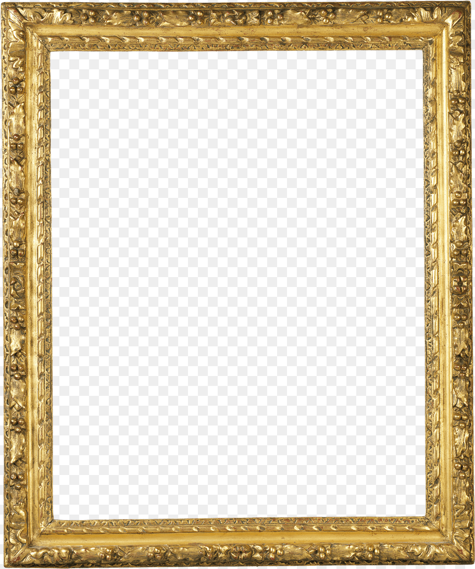 Gold Frame, Blackboard Free Png