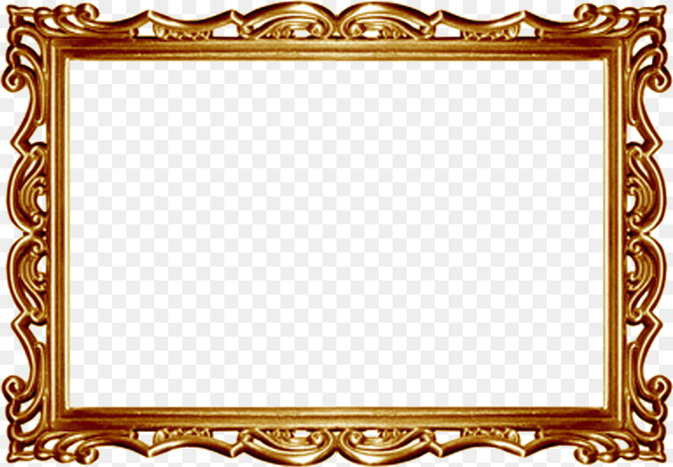 Gold Frame Clipart Silver Picture Frame, Blackboard Png Image