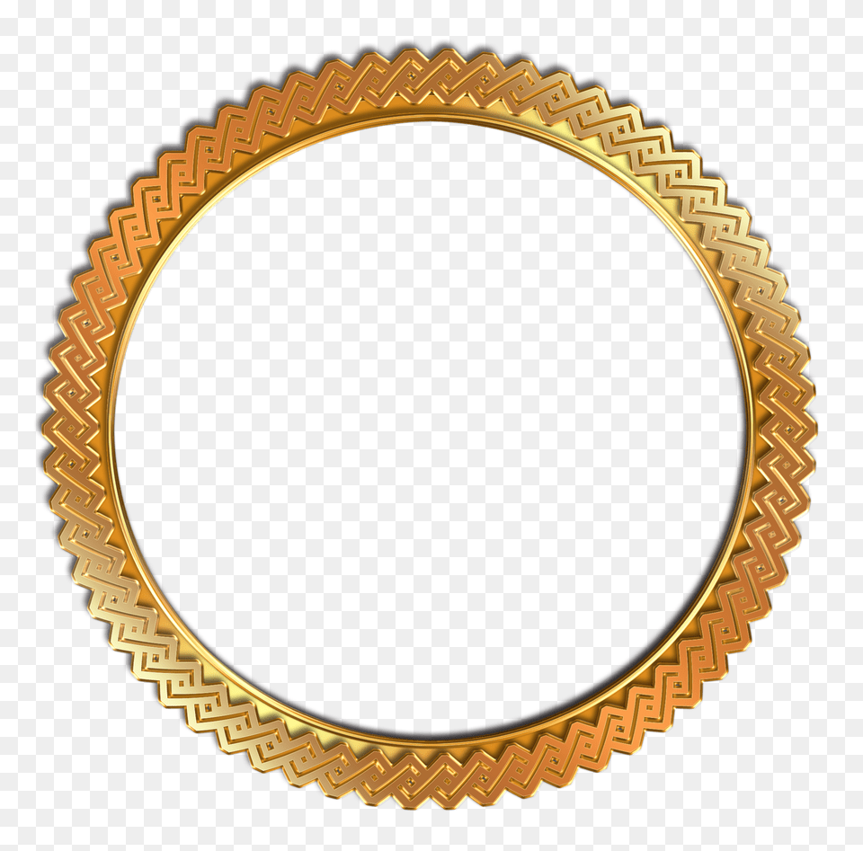 Gold Frame Hd With No Royal Frame Clipart, Oval, Photography Png Image
