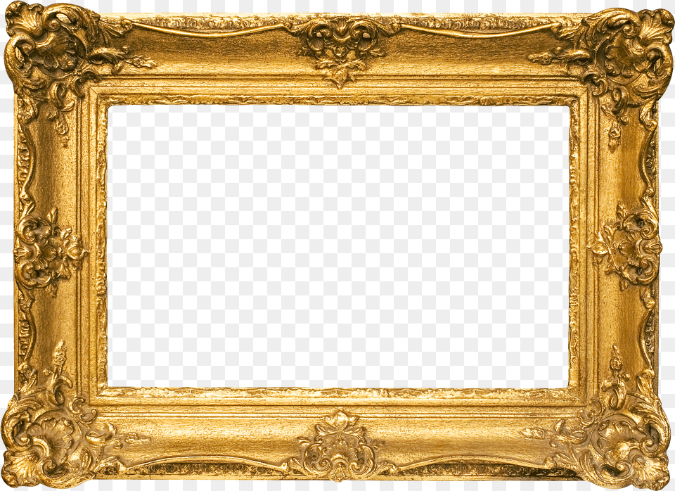 Gold Frame Photo Png Image