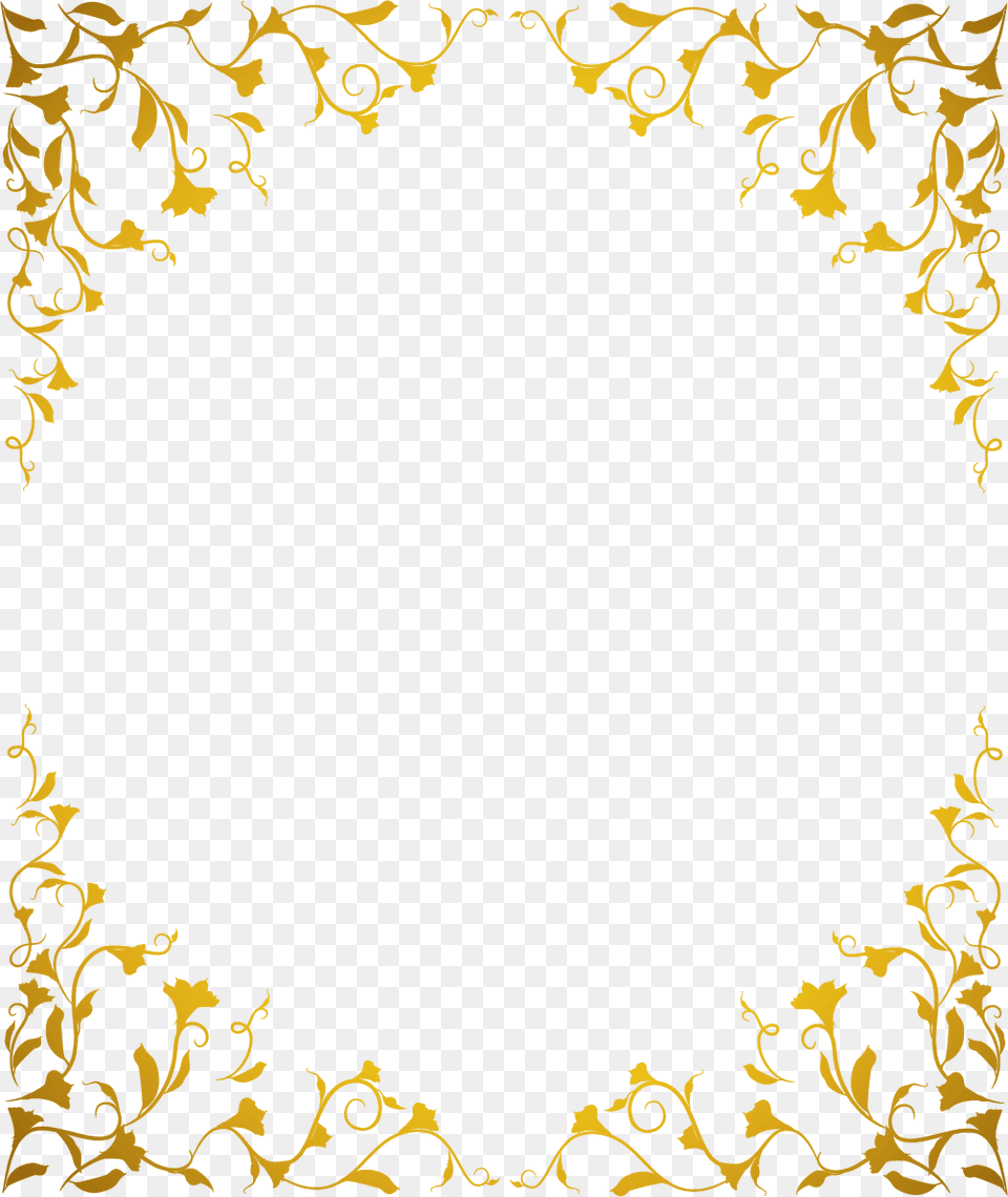 Gold Frame Leaf Vintage, Art, Floral Design, Graphics, Pattern Free Png