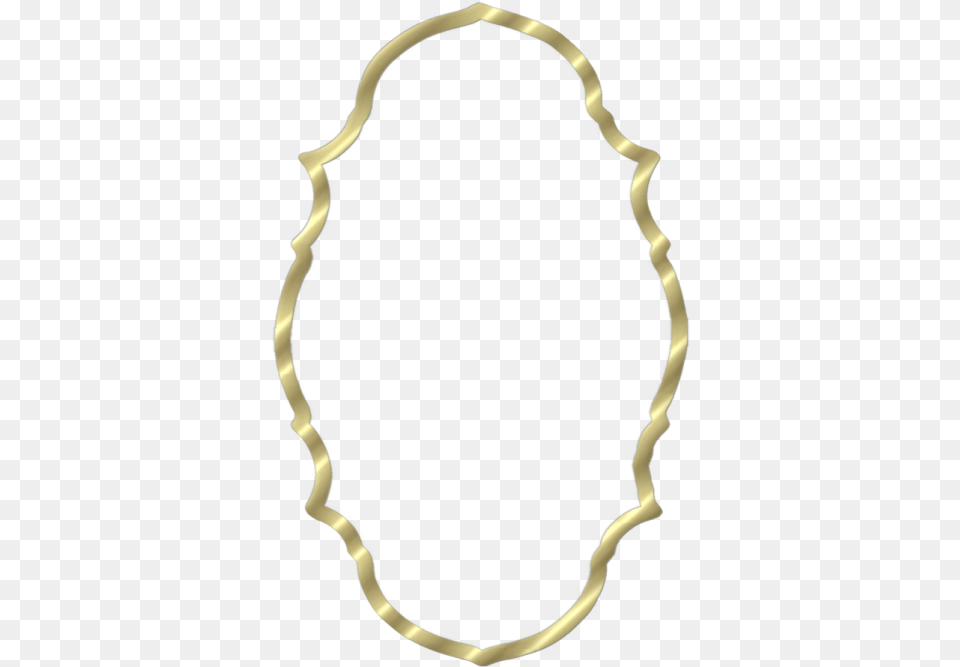 Gold Frame Solid, Oval, Mirror, Smoke Pipe, Accessories Png Image