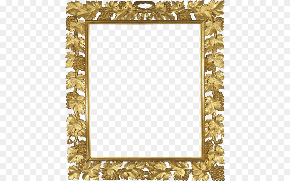 Gold Frame With Vine Gold Frame Clipart Transparent, Blackboard Png Image