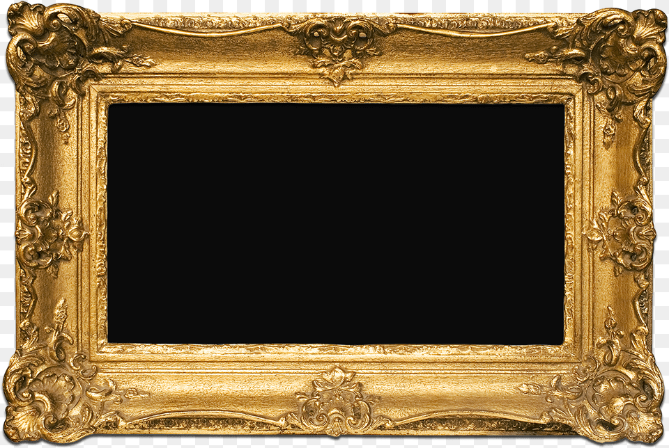 Gold Framepng Pixels Gold Frame Antique Frames Transparent Background Gold Frame, Photography Free Png Download