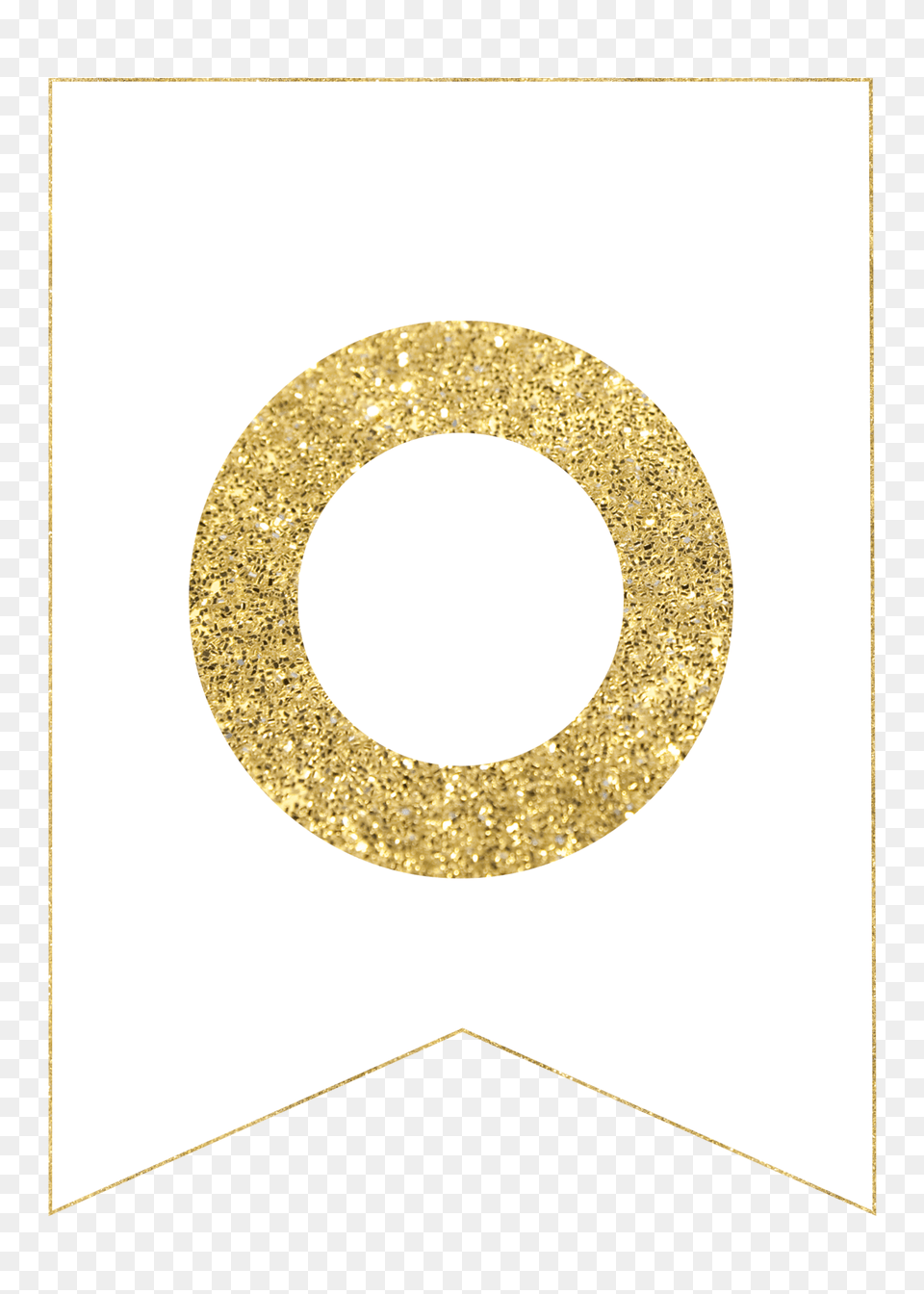 Gold Free Printable Banner Letters Png Image