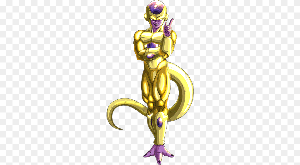 Gold Frieza Dokbattle Art Golden Freezer Dragon Ball, Person, Purple Png Image