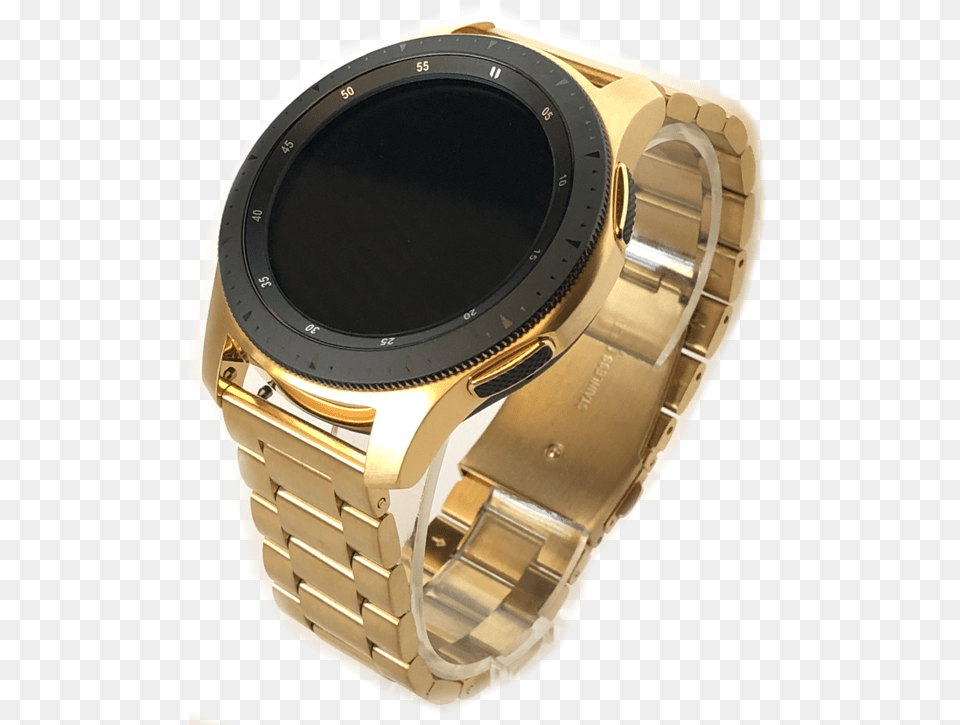 Gold Galaxy Watch, Arm, Body Part, Person, Wristwatch Free Png Download