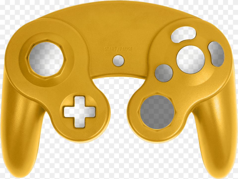 Gold Gamecube Shell Gamecube Controller Shell, Electronics Free Transparent Png