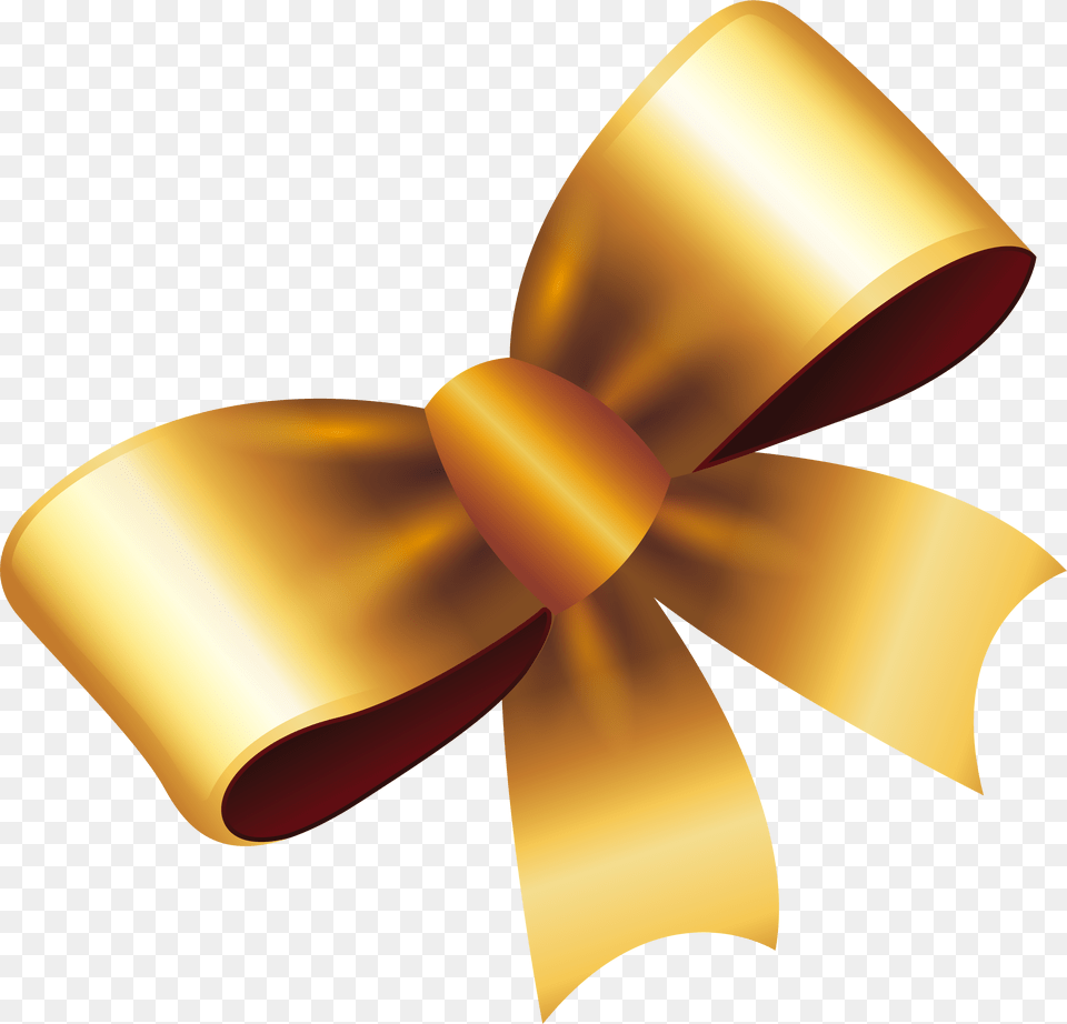 Gold Gift Bow Gold Gift Ribbon, Accessories, Formal Wear, Tie, Appliance Free Png