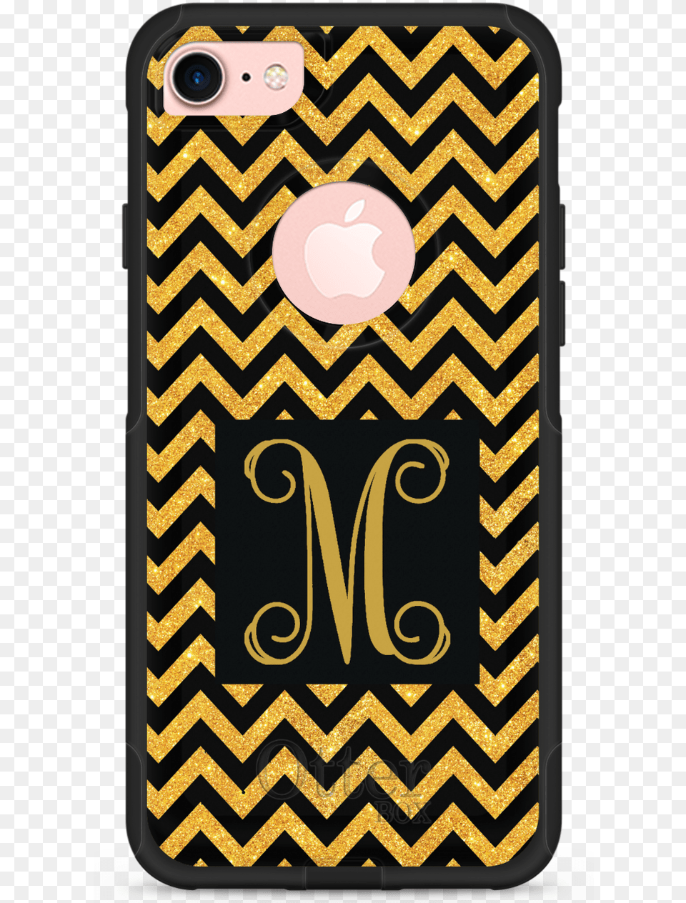 Gold Glitter Chevron Otterbox Commuter Series Phone Uuvvwwz Album, Electronics, Mobile Phone Free Png Download