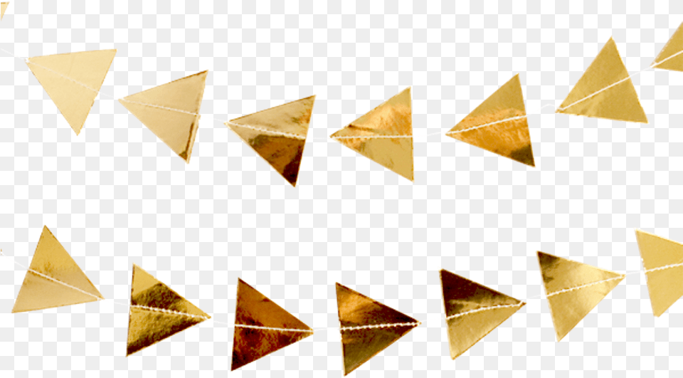 Gold Glitter Crown, Triangle Png