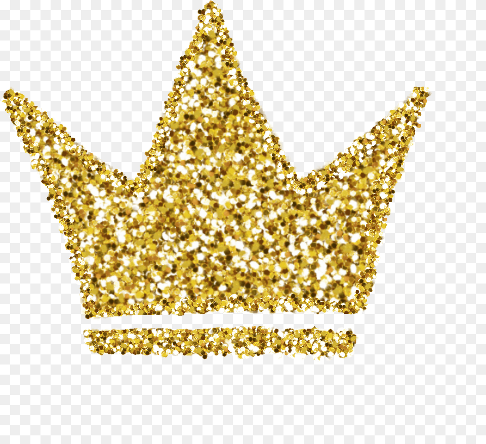 Gold Glitter Crown Clipart Gold Glitter Crown, Accessories, Chandelier, Jewelry, Lamp Free Transparent Png