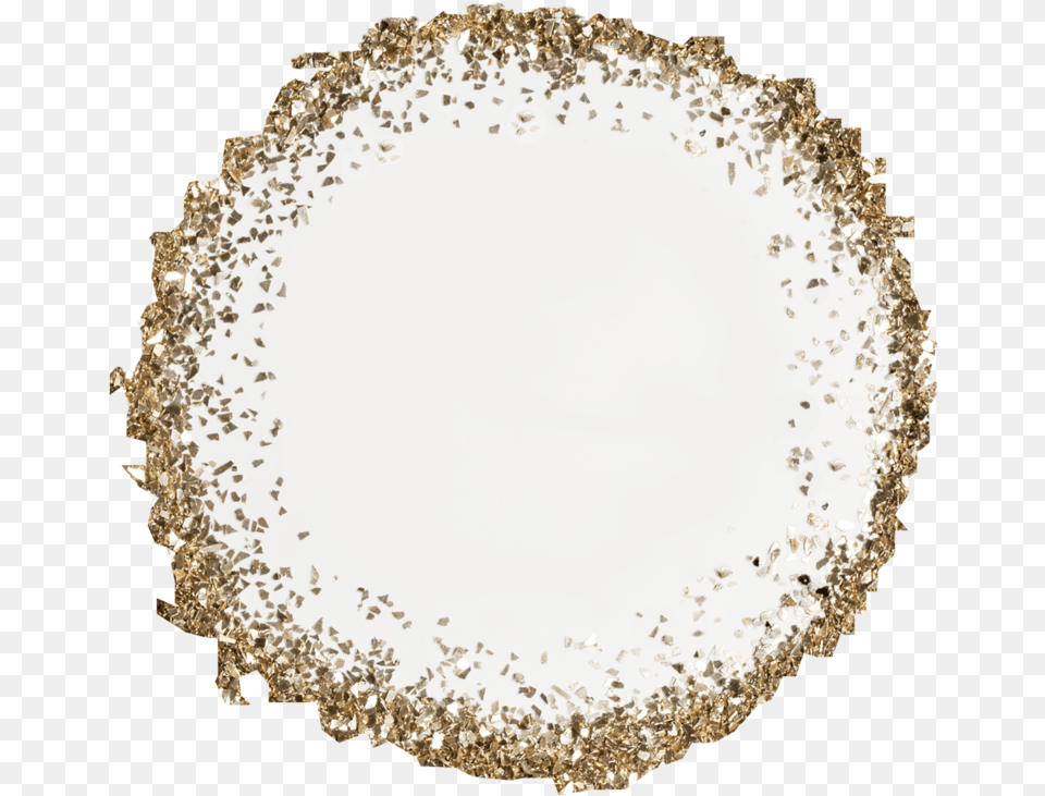 Gold Glitter Division Global Affairs Gold Glitter Circle Transparent, Oval, Lamp Free Png Download