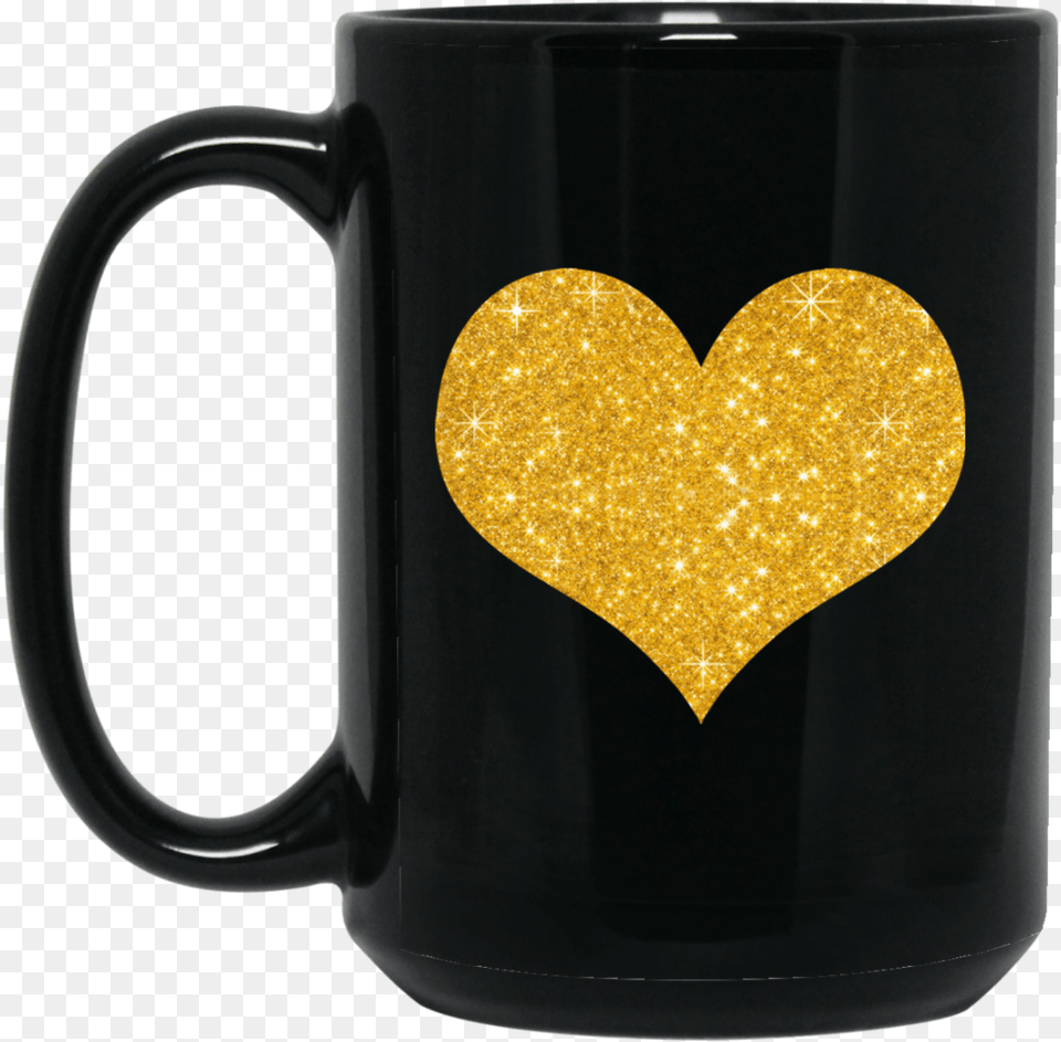 Gold Glitter Heart, Cup, Beverage, Coffee, Coffee Cup Png