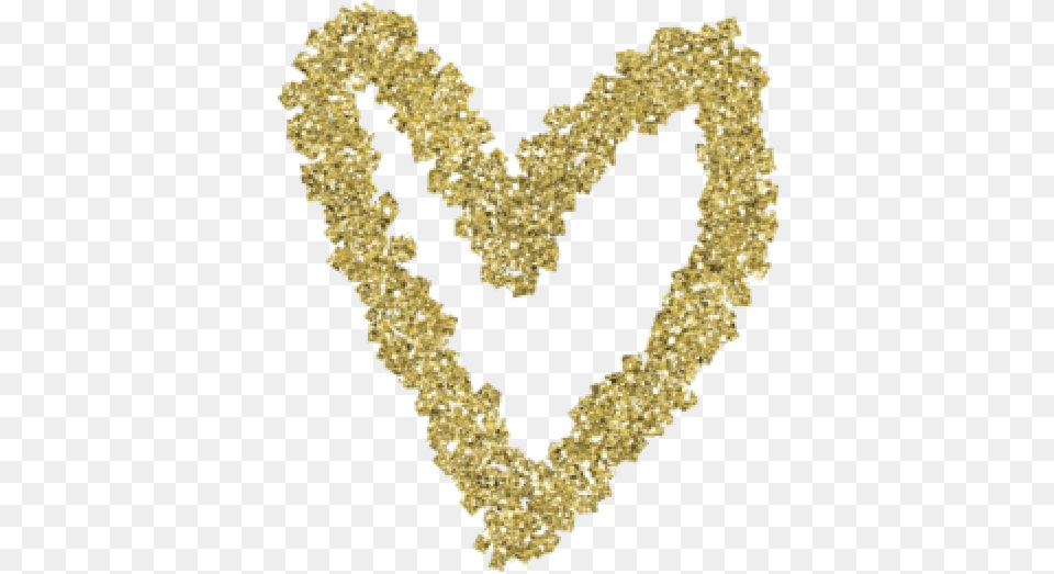 Gold Glitter Heart Gold Glitter Heart, Person, Accessories, Jewelry, Necklace Free Transparent Png