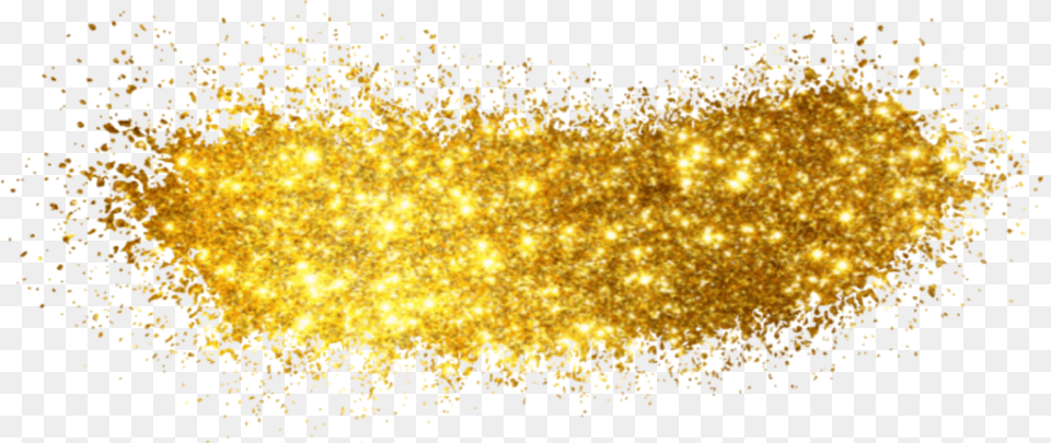 Gold Glitter Sparkle Sparkly Gold Paint Spray, Plant, Pollen Png