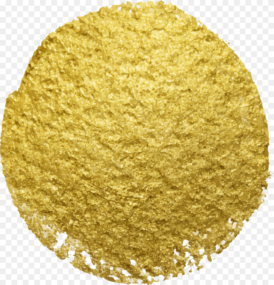 Gold Glitter Spots Golden Glitter Paint, Powder Free Png