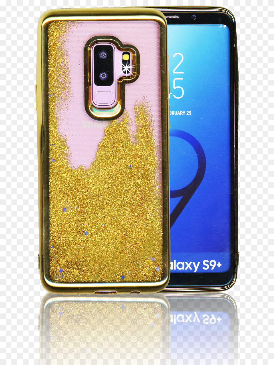 Gold Glitter Star Samsung Galaxy S9 Plus Mm Golden Case Samsung Galaxy S9 Plus, Electronics, Mobile Phone, Phone Free Png Download